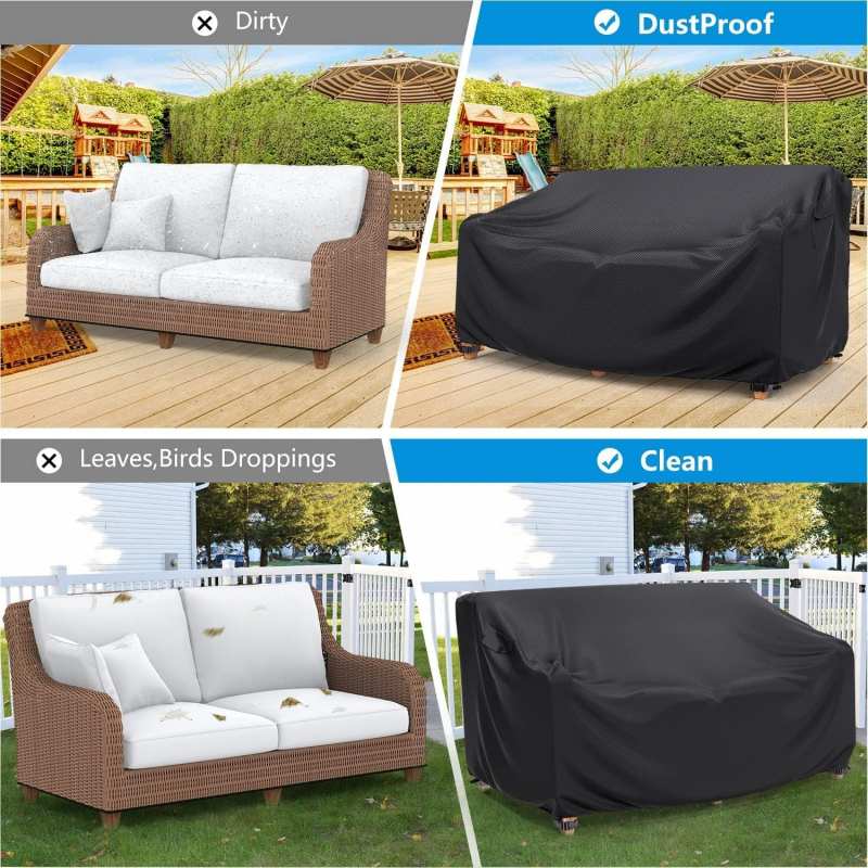 10 Size Heavy-Duty Outdoor Dou - Outdoor Furniture Cover 评论和价格