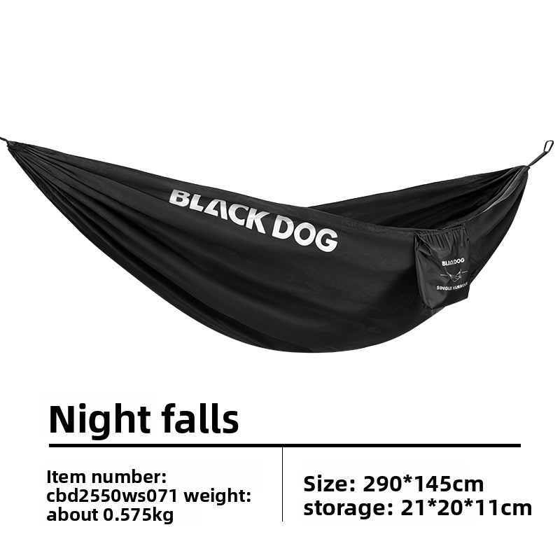 Black Dog Solid Color Parachut - Outdoor Furniture Black 评论和价格