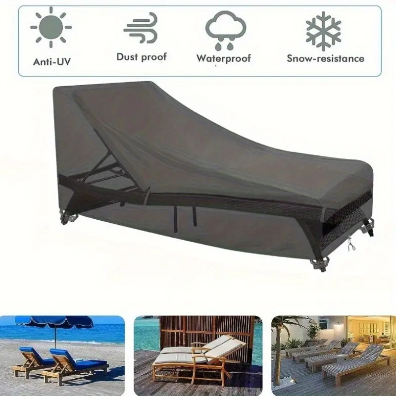 Heavy Duty Outdoor Lounge Chai - Outdoor Furniture Cover 评论和价格