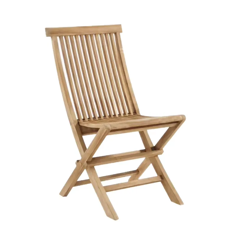 Teak Traditional Folding Chair - Outdoor Furniture Miami 评论和价格