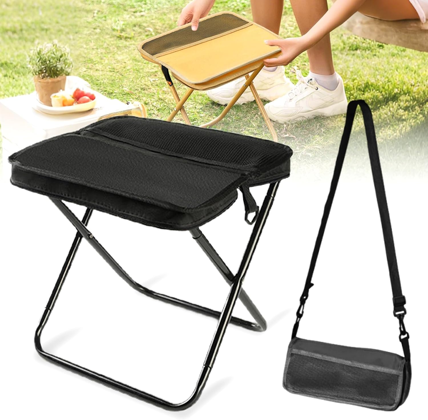 GMOX Portable Folding Camping  - Outdoor Furniture Rope 评论和价格