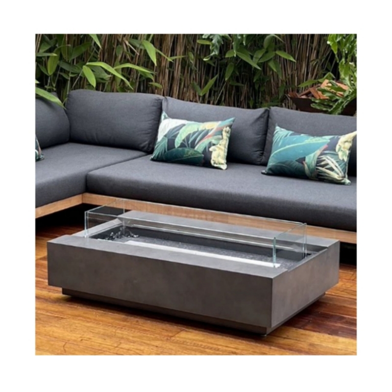 is-Modern Corten Steel Fire Pl - Outdoor Furniture Fire Table 评论和价格