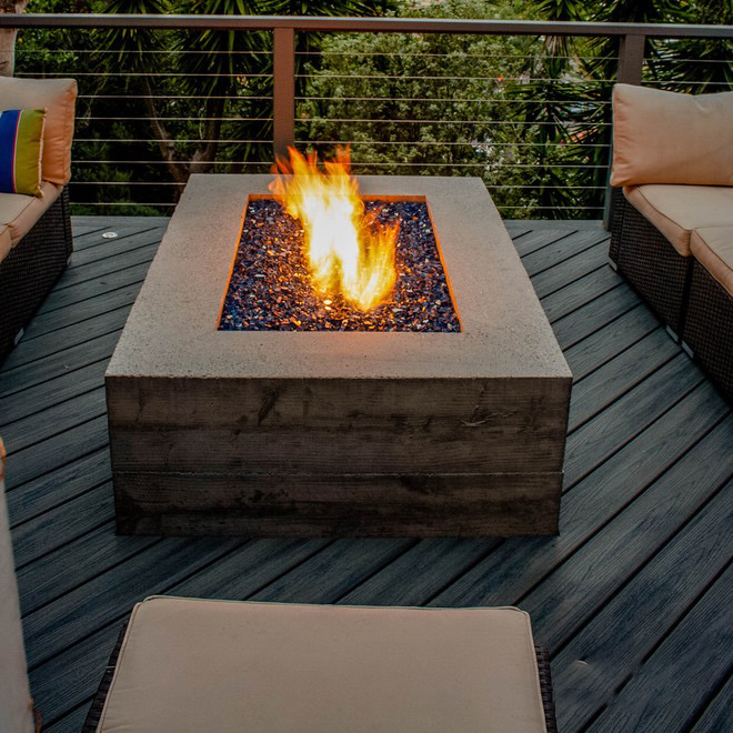 is-Modern Corten Steel Fire Pl - Outdoor Furniture Fire Table 评论和价格