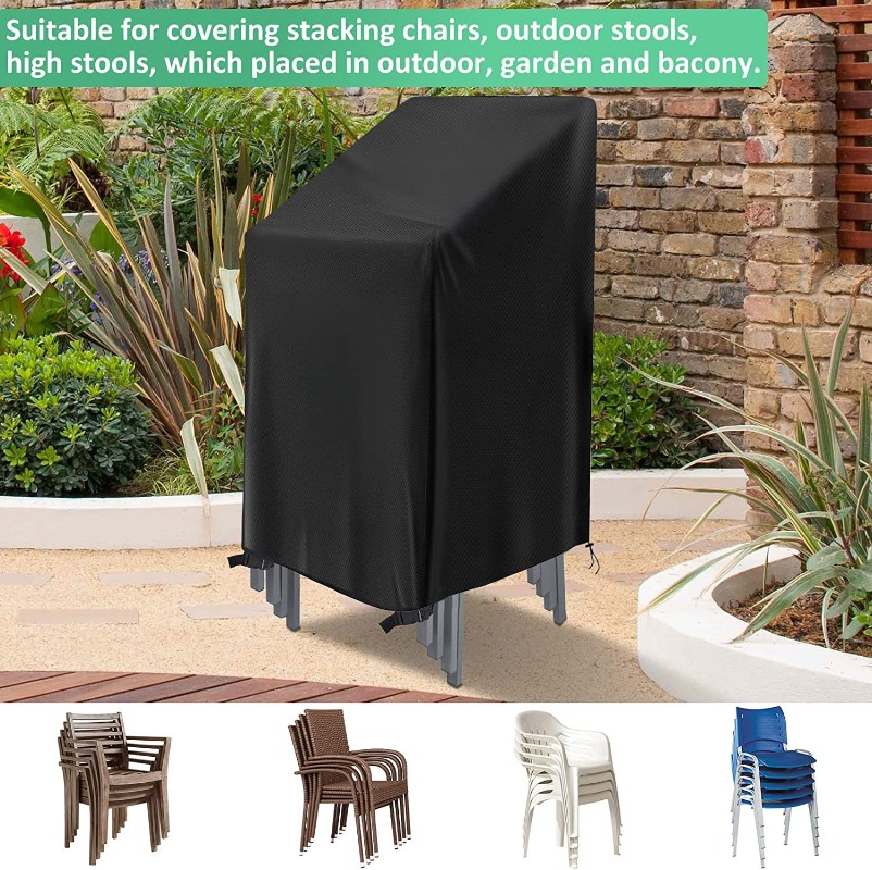 1/2/PCS Stacked Chair Dust Cov - Outdoor Furniture Cover 评论和价格