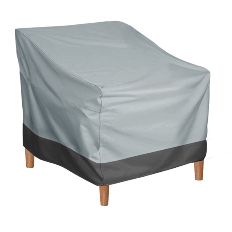 Patio Chair Cover Oxford Cloth - Outdoor Furniture Black 评论和价格