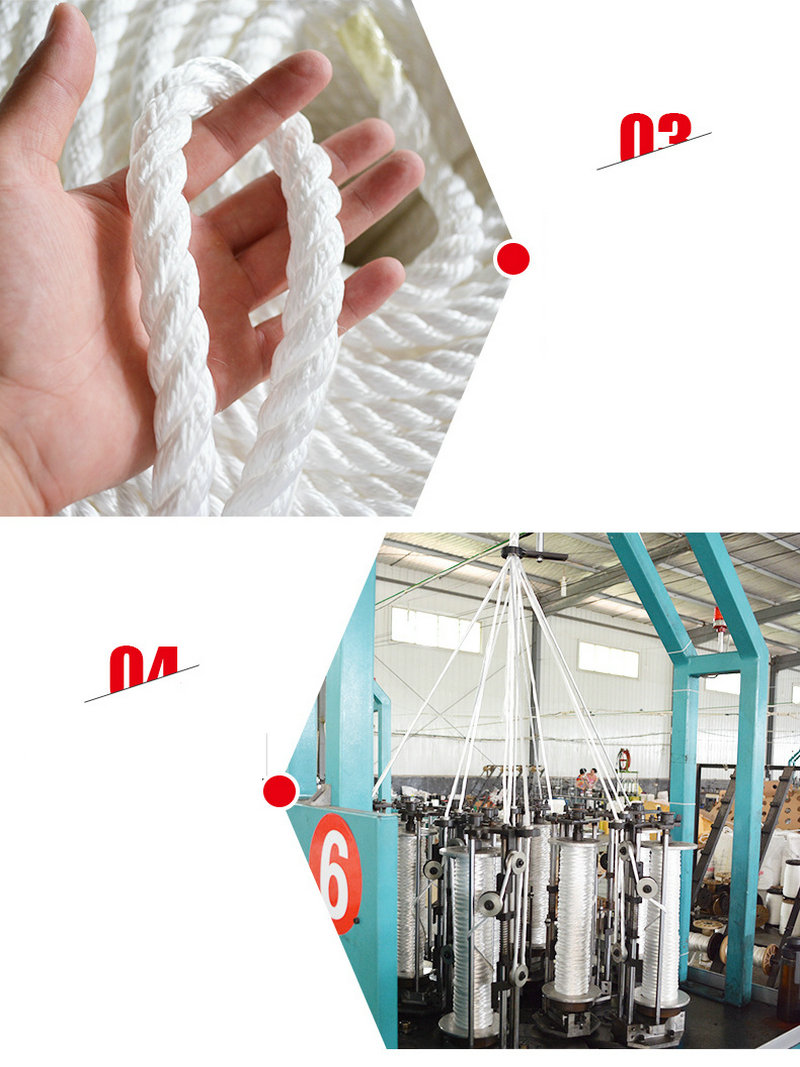 HQ 6-30 MM Pure White 100% Pol - Outdoor Furniture Rope 评论和价格