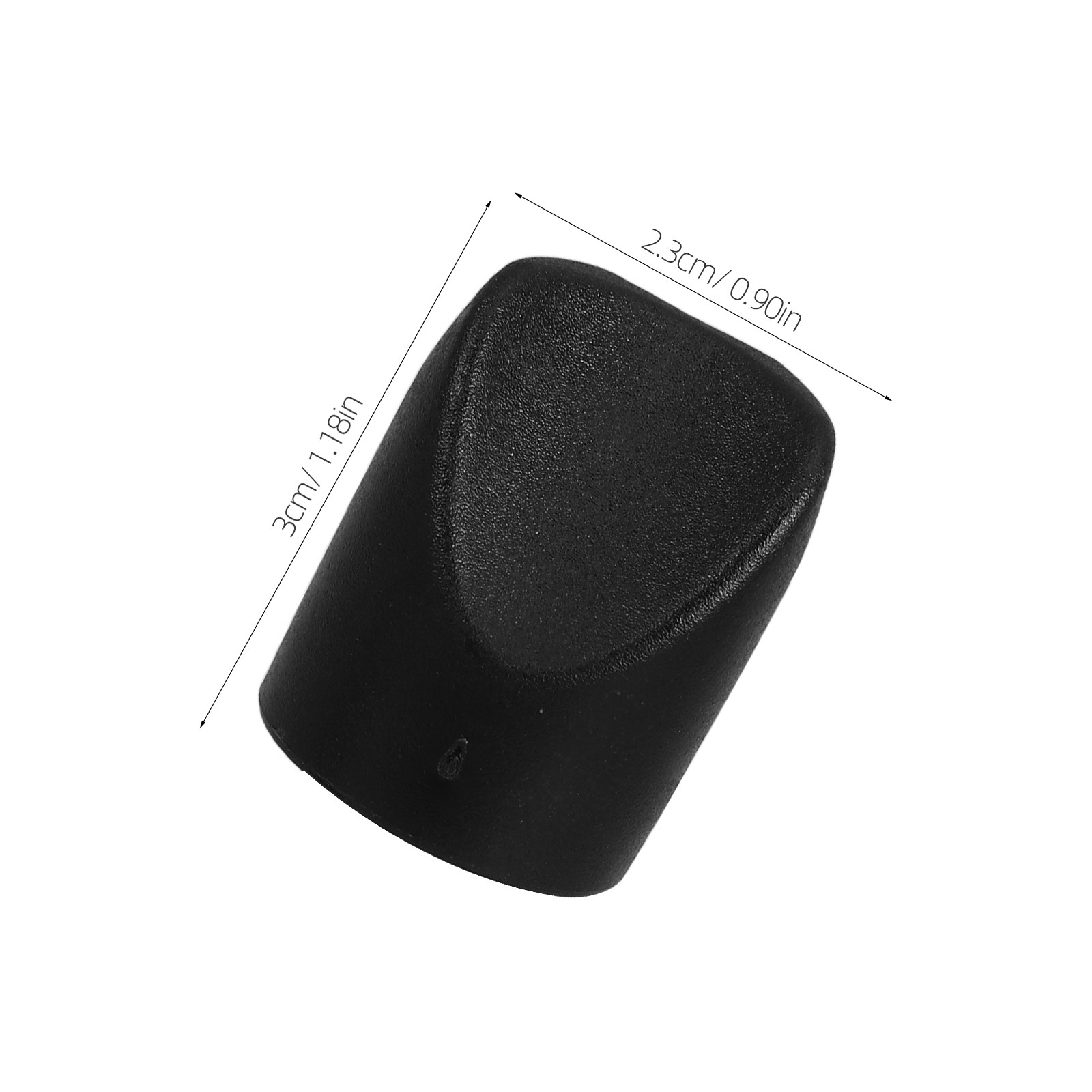 8Pcs Black Plastic Chair Tube  - Outdoor Furniture Black 评论和价格