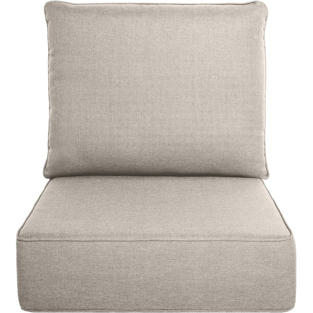 6 Thick Outdoor Cushion Set -  - Outdoor Furniture Cushions 24 X 24 评论和价格