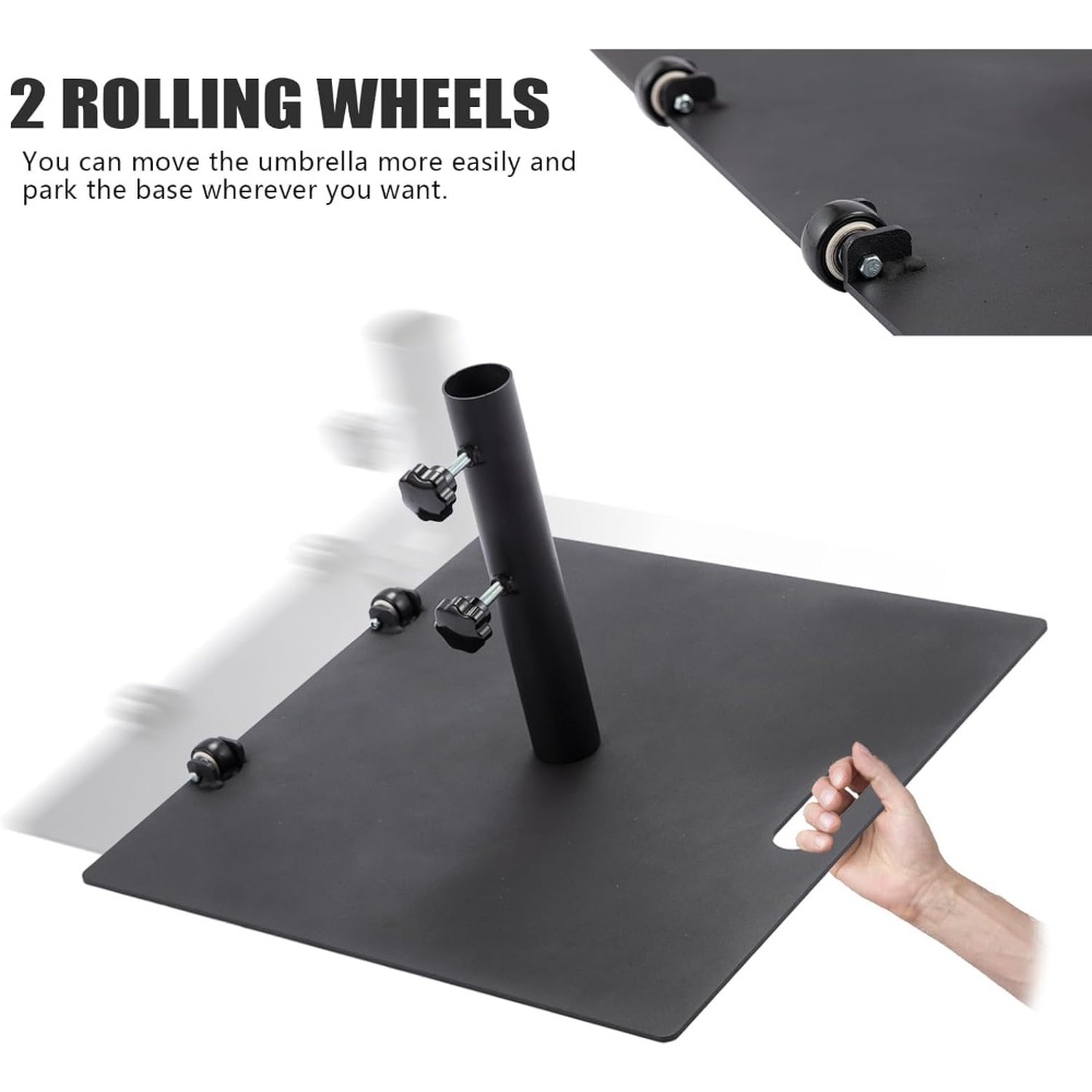 Heavy Duty Patio Umbrella Base - Outdoor Furniture Umbrella 评论和价格