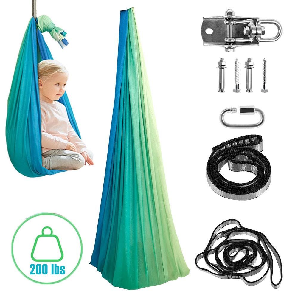 Kids Sensory Swings Double Lay - Outdoor Furniture Kids 评论和价格
