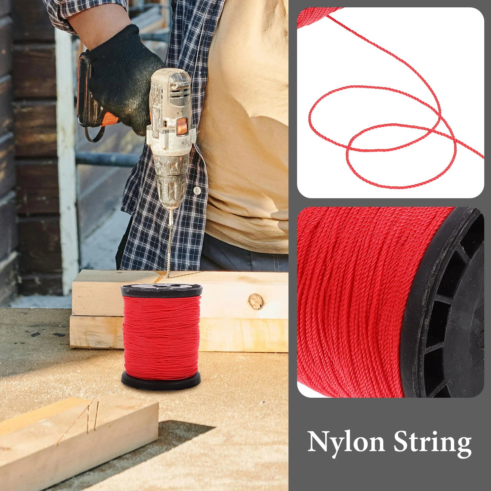 1 Roll Construction Nylon Line - Outdoor Furniture Rope 评论和价格