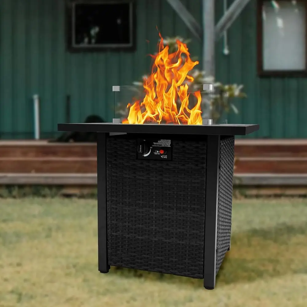 Wicker Outdoor Patio Furniture - Outdoor Furniture Fire Table 评论和价格