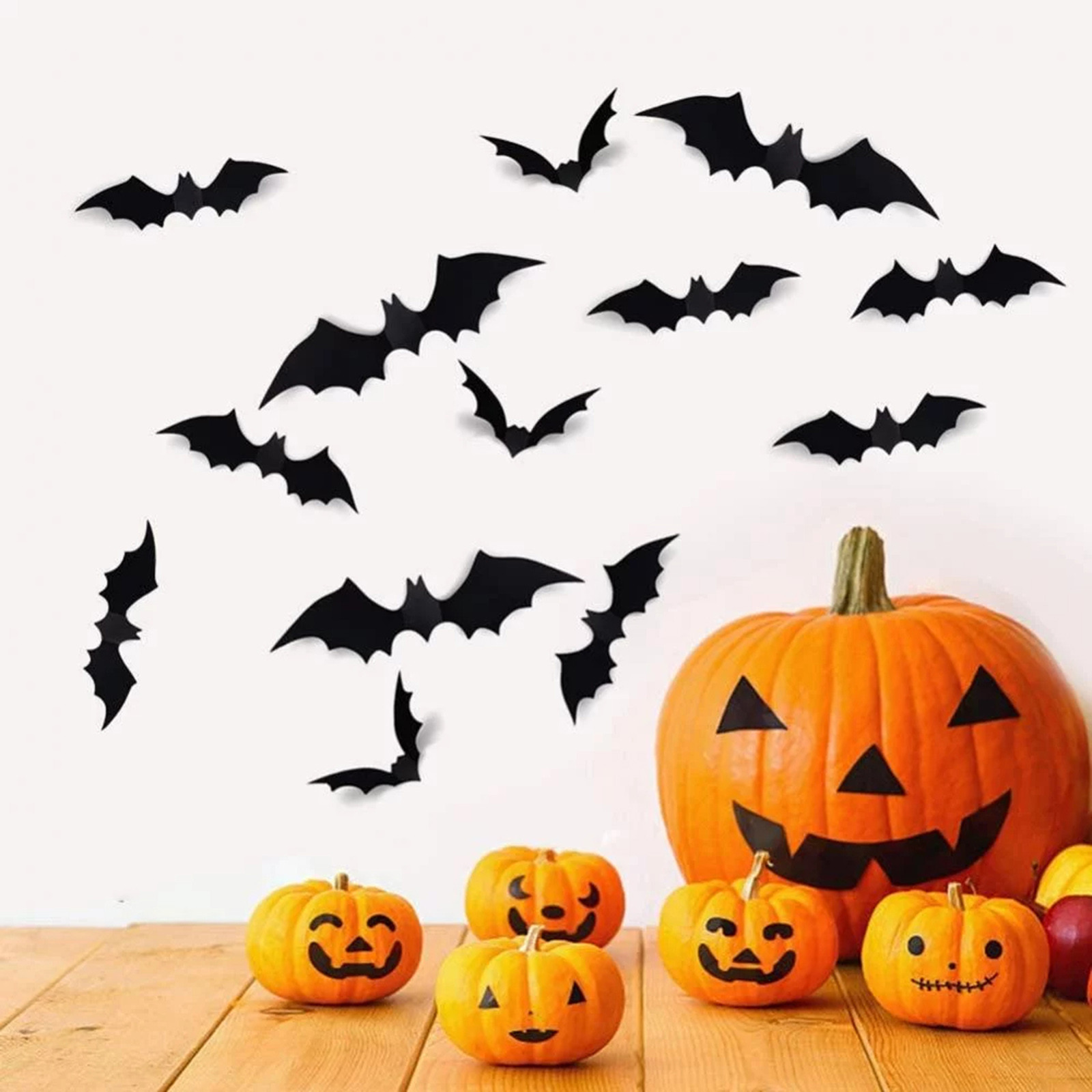 Black Bat Silhouette Halloween - Outdoor Furniture Black 评论和价格