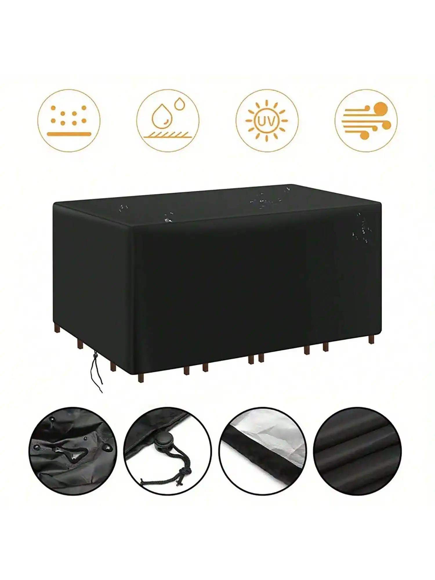 Multi-Size Outdoor Patio Garde - Outdoor Furniture Cover 评论和价格