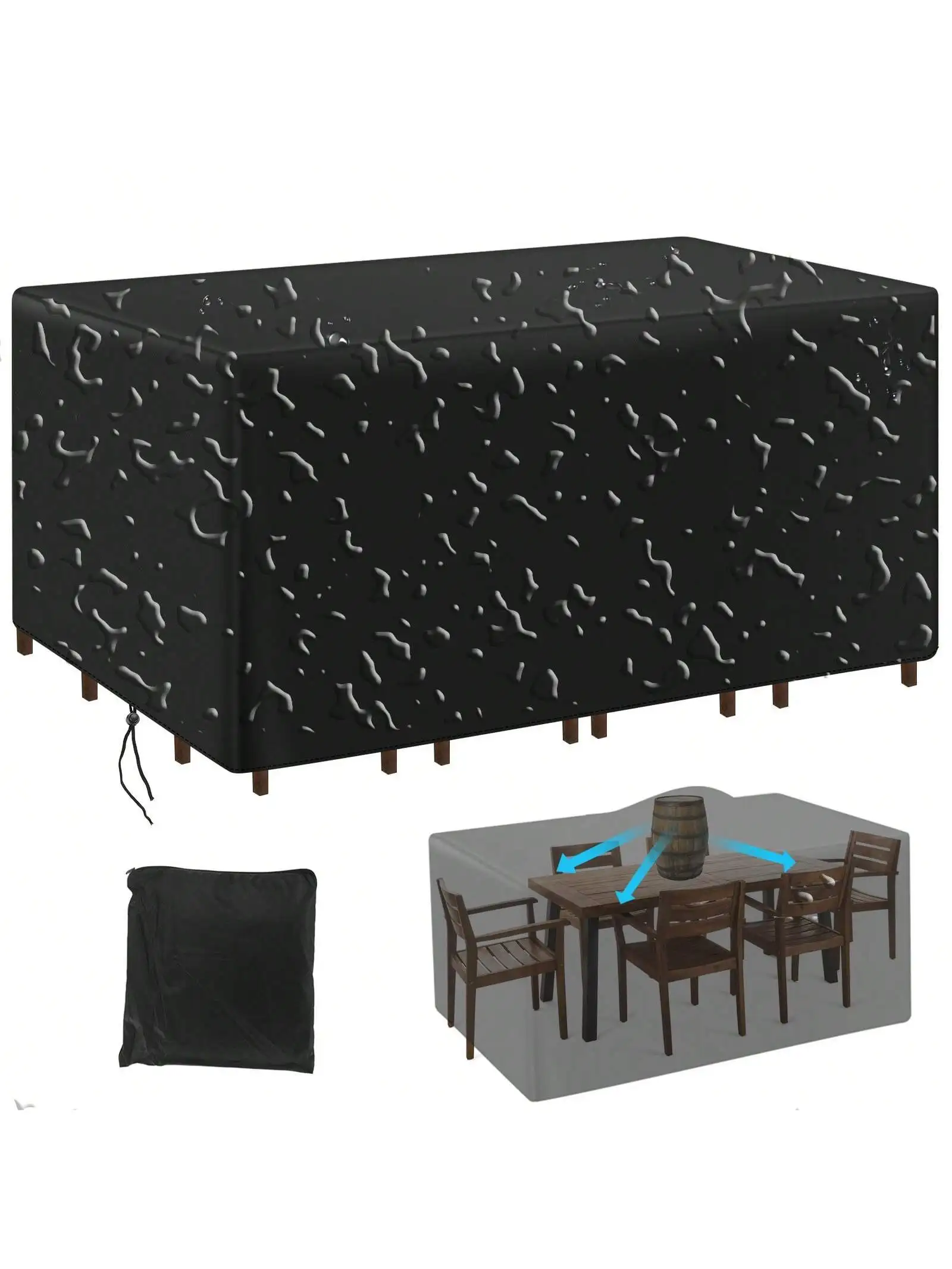 Multi-Size Outdoor Patio Garde - Outdoor Furniture Cover 评论和价格
