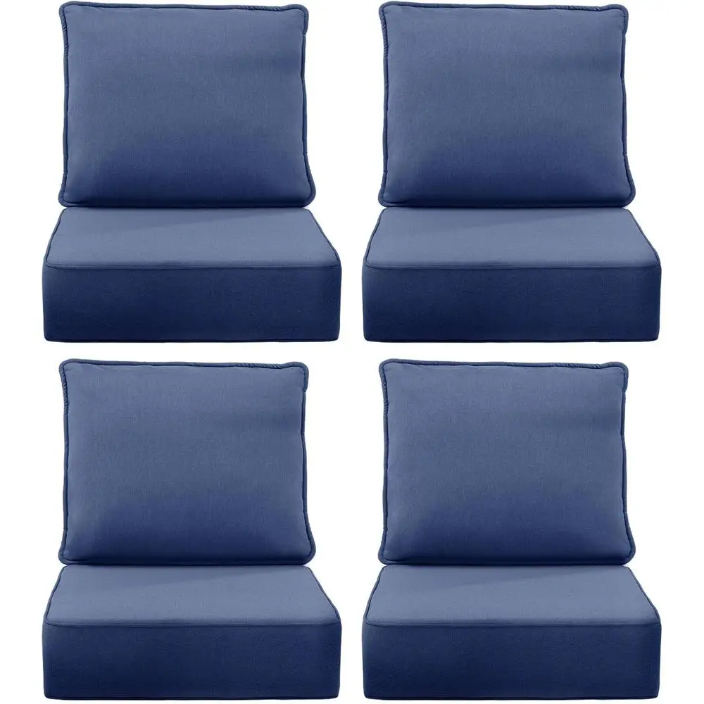 6 Thick Outdoor Chair Cushions - Outdoor Furniture Cushions 24 X 24 评论和价格