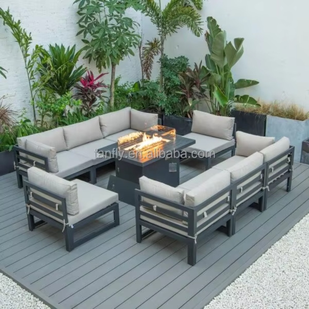 Villa Hotel Outdoor Furniture  - Outdoor Furniture Fire Table 评论和价格