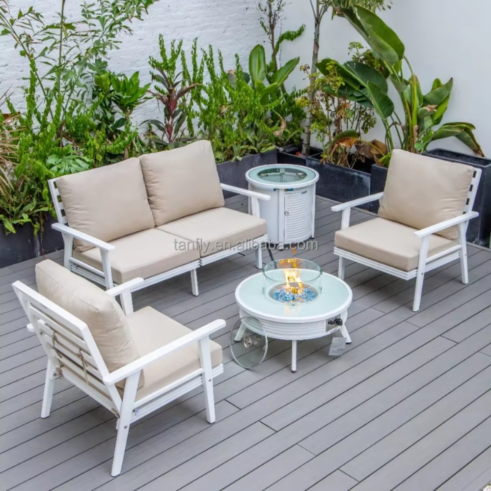 Villa Hotel Outdoor Furniture  - Outdoor Furniture Fire Table 评论和价格