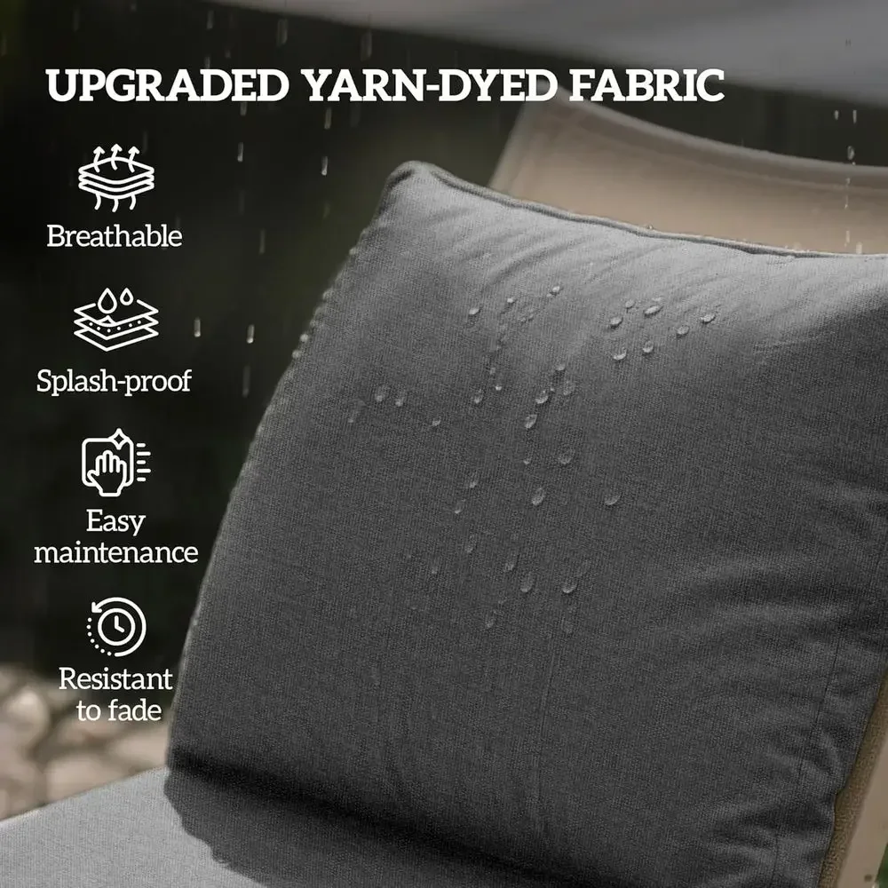 Weather-Resistant Outdoor Chai - Outdoor Furniture Cushions 24 X 24 评论和价格