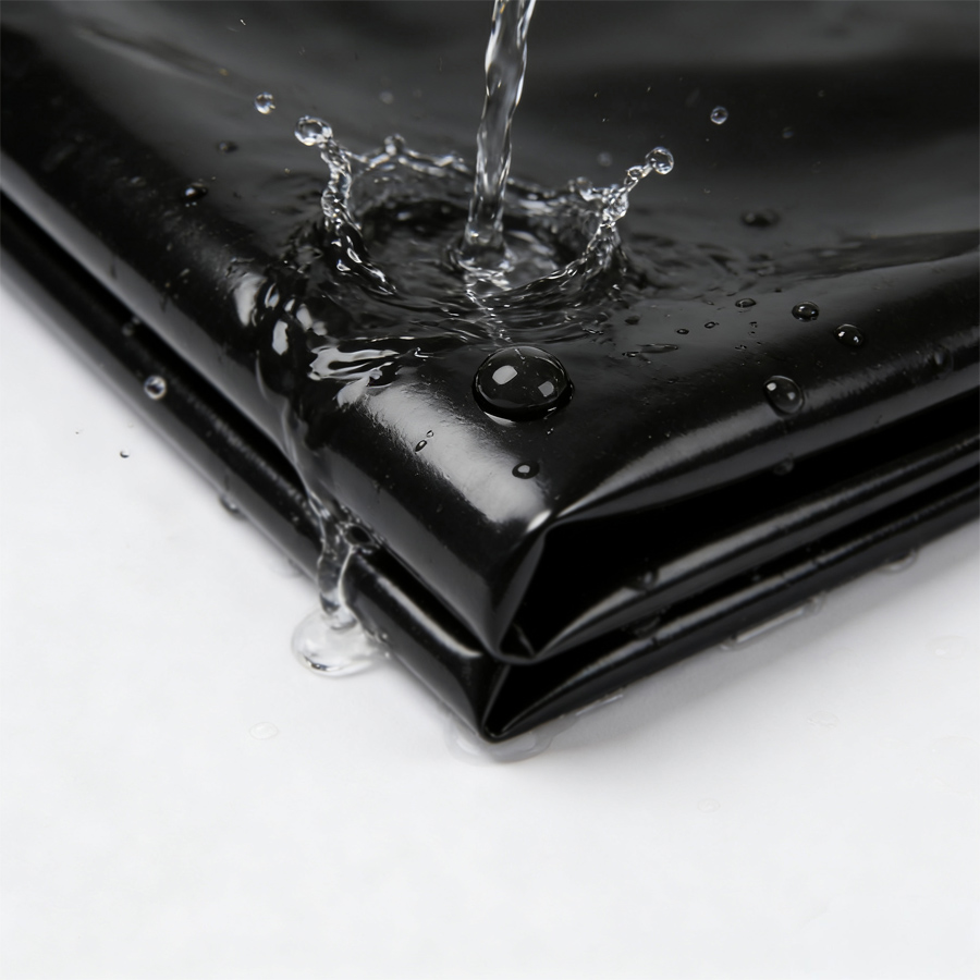 Durable Pure Black PVC Waterpr - Outdoor Furniture Cover 评论和价格