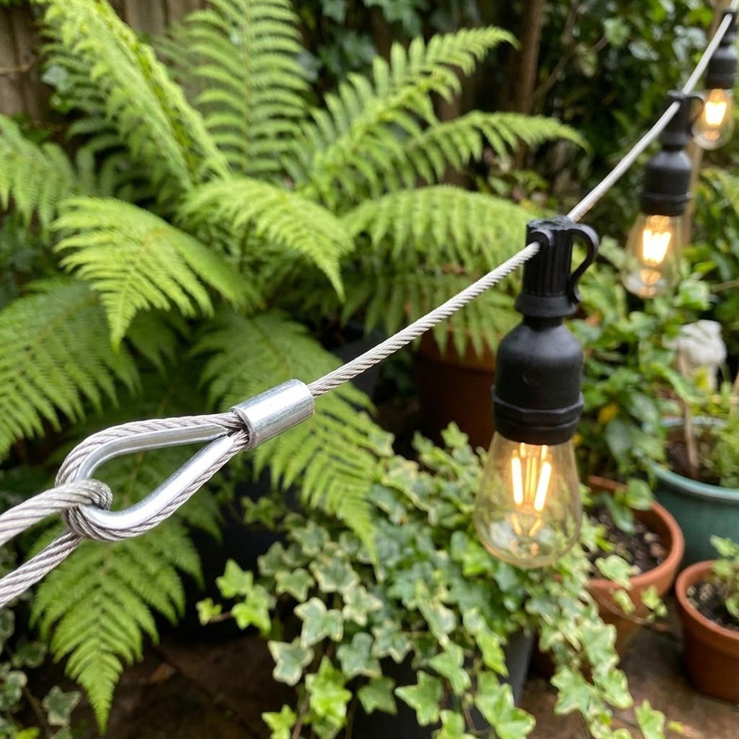 10/2M Stainless Steel Wire Rop - Outdoor Furniture Rope 评论和价格