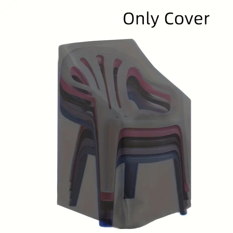 1pc Heavy-Duty Stacking Outdoo - Outdoor Furniture Cover 评论和价格