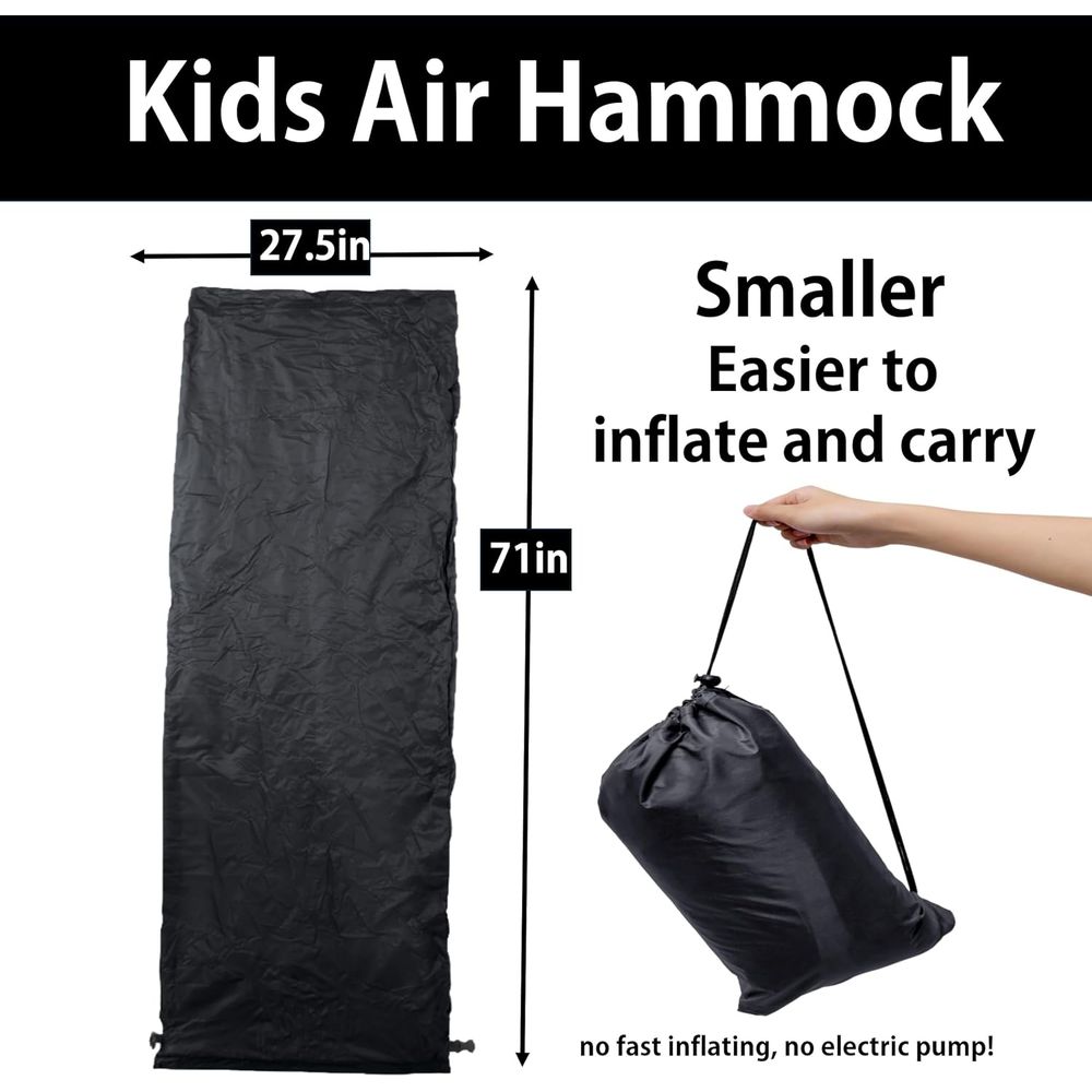 Portable Air Couch, Camping &  - Outdoor Furniture Black 评论和价格