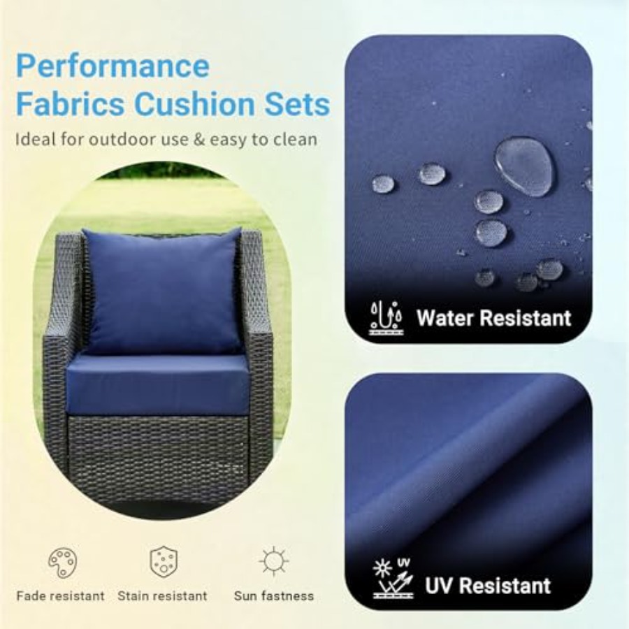 Outdoor Cushions for Patio Fur - Outdoor Furniture Cushions 24 X 24 评论和价格