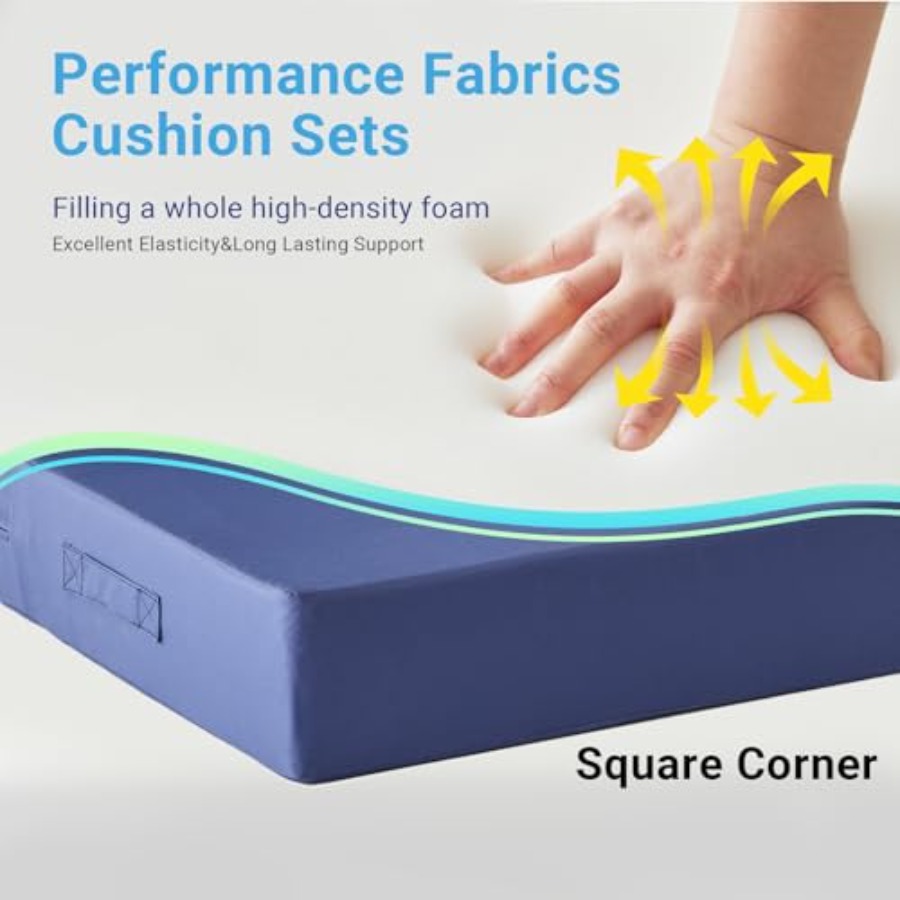 Outdoor Cushions for Patio Fur - Outdoor Furniture Cushions 24 X 24 评论和价格
