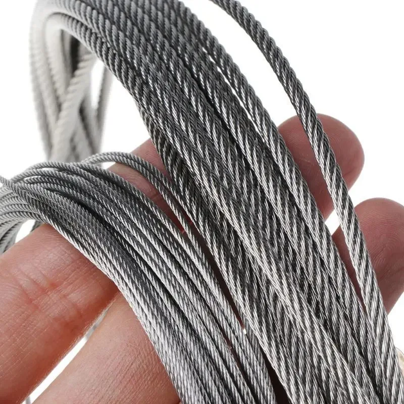 1Roll 5/10M Stainless Steel Wi - Outdoor Furniture Rope 评论和价格
