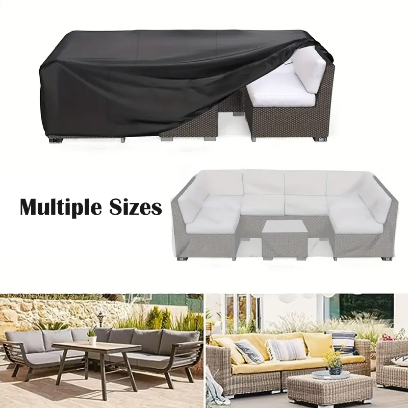 Patio Outdoor Table Cover, Wat - Outdoor Furniture Black 评论和价格