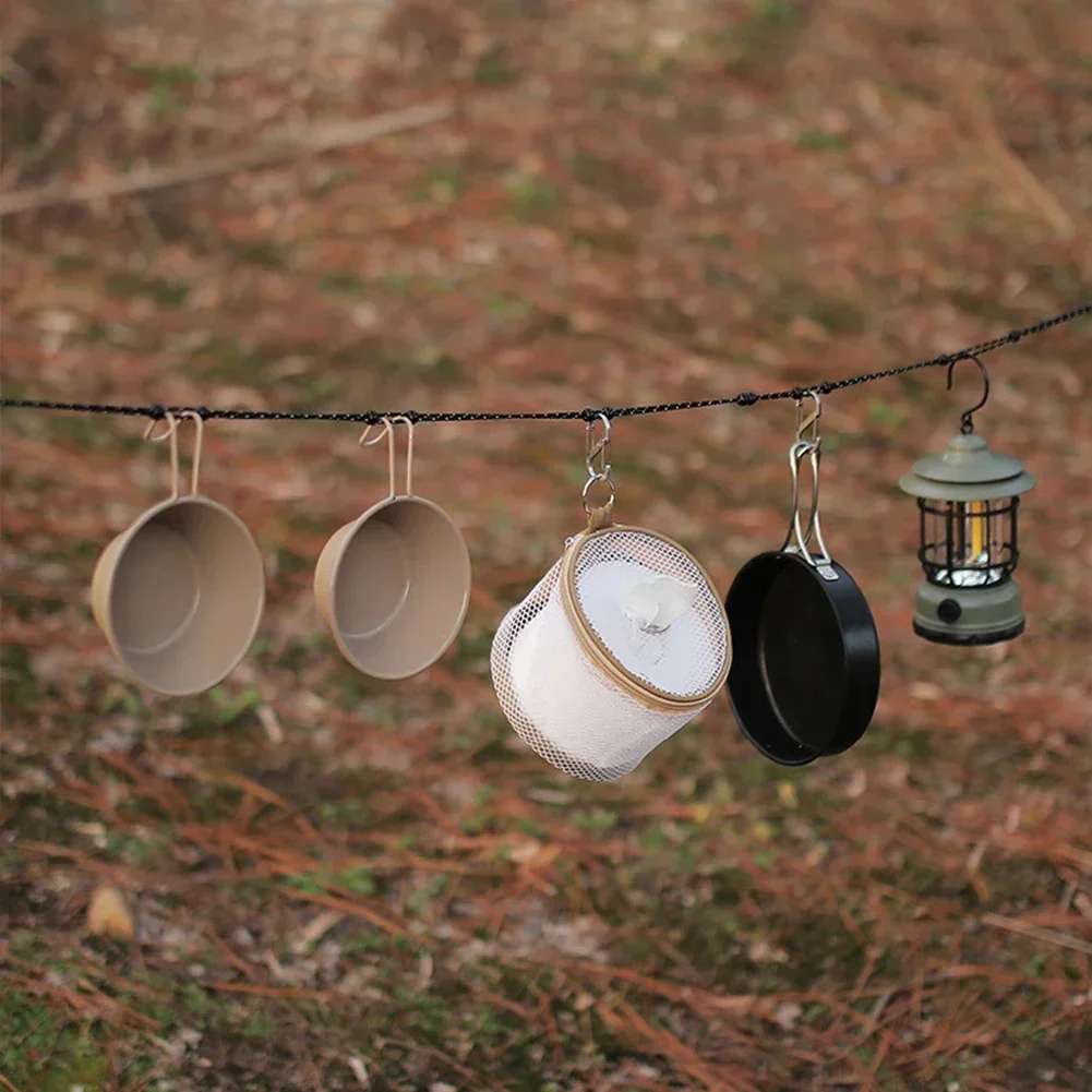 Portable 3M Beaded Clothesline - Outdoor Furniture Rope 评论和价格